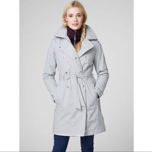 helly hansen trenchcoat